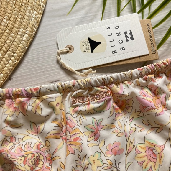 Billabong 🌸 Skimpy Floral Tie Side Hike Bikini Bottoms - Picture 10 of 16